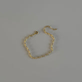 Taşlı Örme Model Bileklik / 925 Gümüş