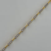 Üçlü Taş Bileklik / 925 Gümüş