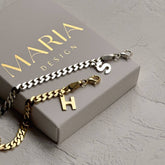 Bold Çift Bileklik /925 Gümüş