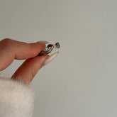 Zikzak Taşlı Yüzük