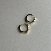 Asimetrik Altıgen Küpe