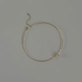 Kristal Chocker Kolye / 925 Gümüş
