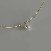 İnci Choker Kolye /925 Gümüş