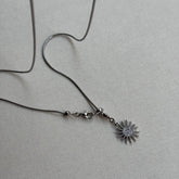 Güneş Pırıltı Asansör Kolye