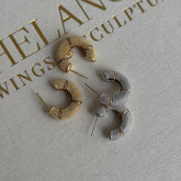 İğne Yarı Çember Küpe