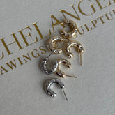 Taş Detay İğne Küpe