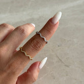 İnce Zikzak Yüzük