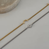 Boş Plaka Ay-Güneş Çift Bileklik/ 925 Gümüş