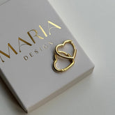 Kalp küpe / 925 Gümüş