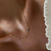 İki Harf-İki Burç Kolye /925 Gümüş