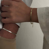 Çift İstediğini Yazdır İtalyan Bileklik / 925 Gümüş