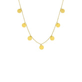 Multi Coin Necklace (7017620897837)