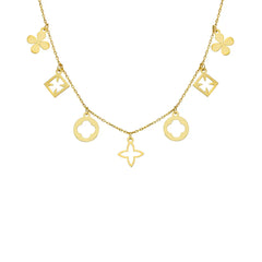 Elenora Charm Halskette (7067605106733)