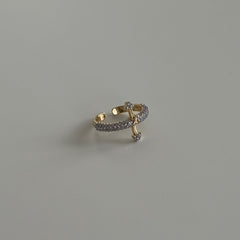 Vıp Kaplama Ok Taşlı Yüzük