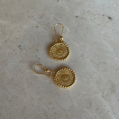 Çeyreklik Küpe Ve Kolye Set /925 Gümüş