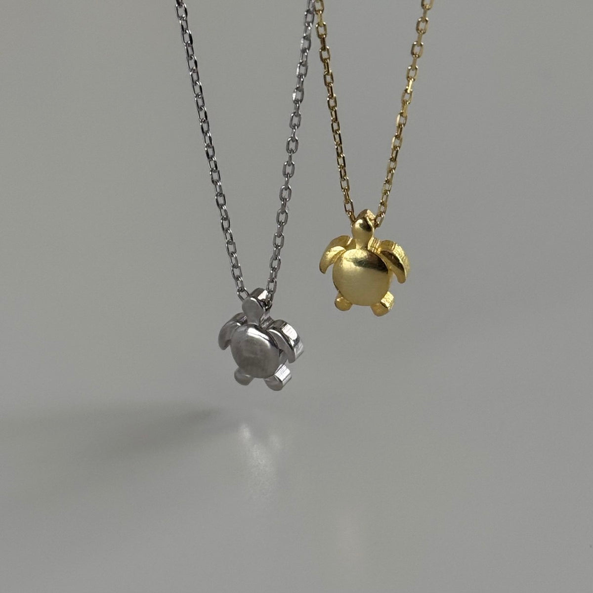 Kaplumbağa Figür Kolye /925 Gümüş