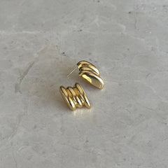 Üç Sıra Basic Küpe