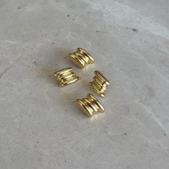 Üç Sıra Basic Küpe