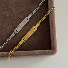 Göz Çizim Çift Bileklik /925 Gümüş