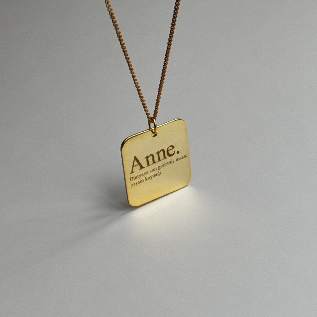 Anne Plaka /925 Gümüş