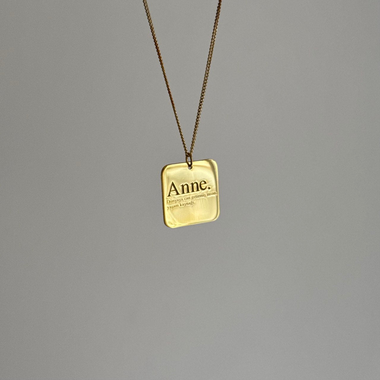 Anne Plaka /925 Gümüş