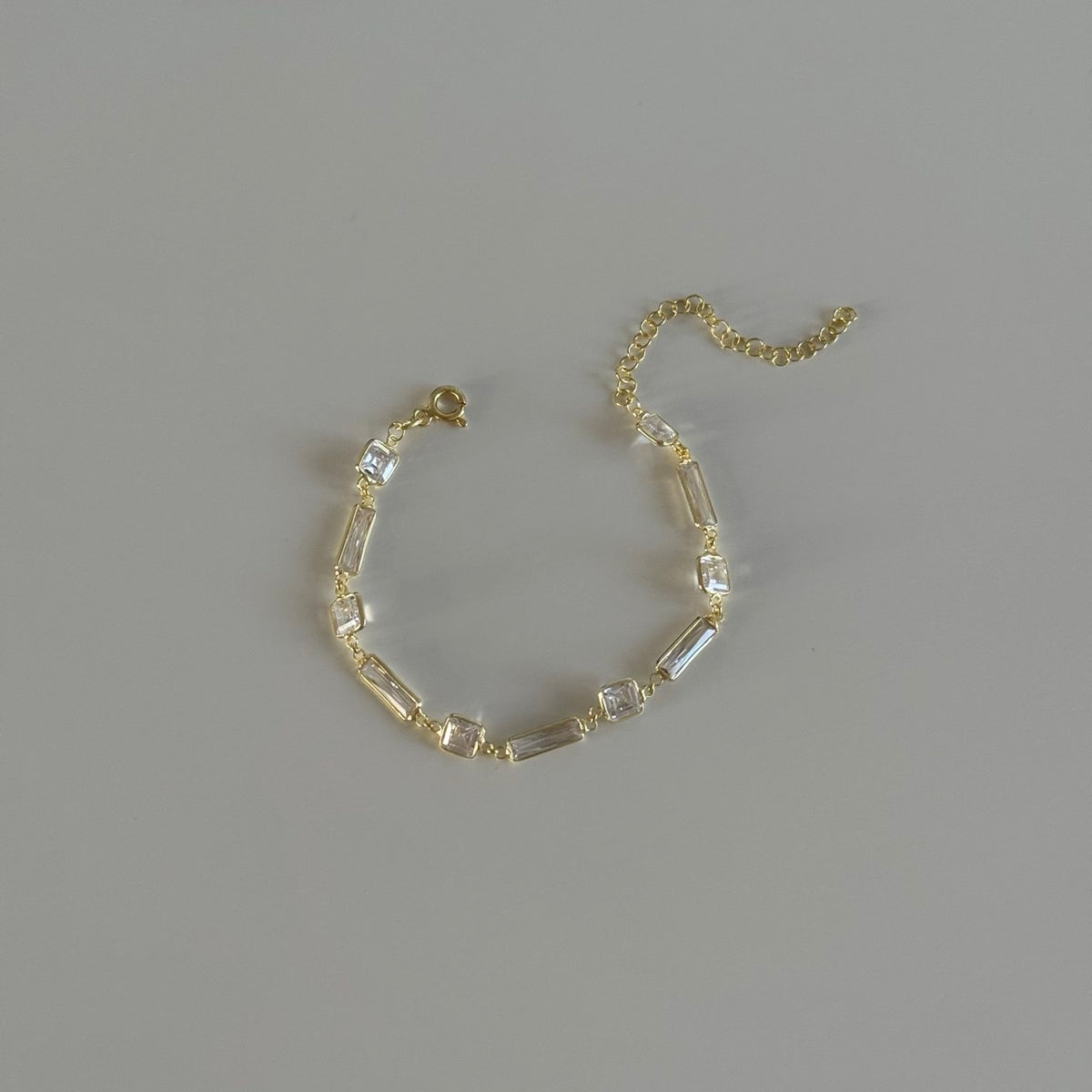 Kristal Mıx Bileklik / 925 Gümüş