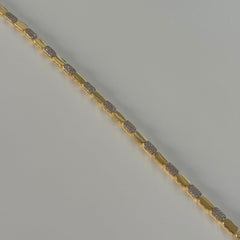 Dikdörtgen Taşlı Bileklik / 925 Gümüş