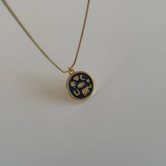 Çelik Manifest Kolye