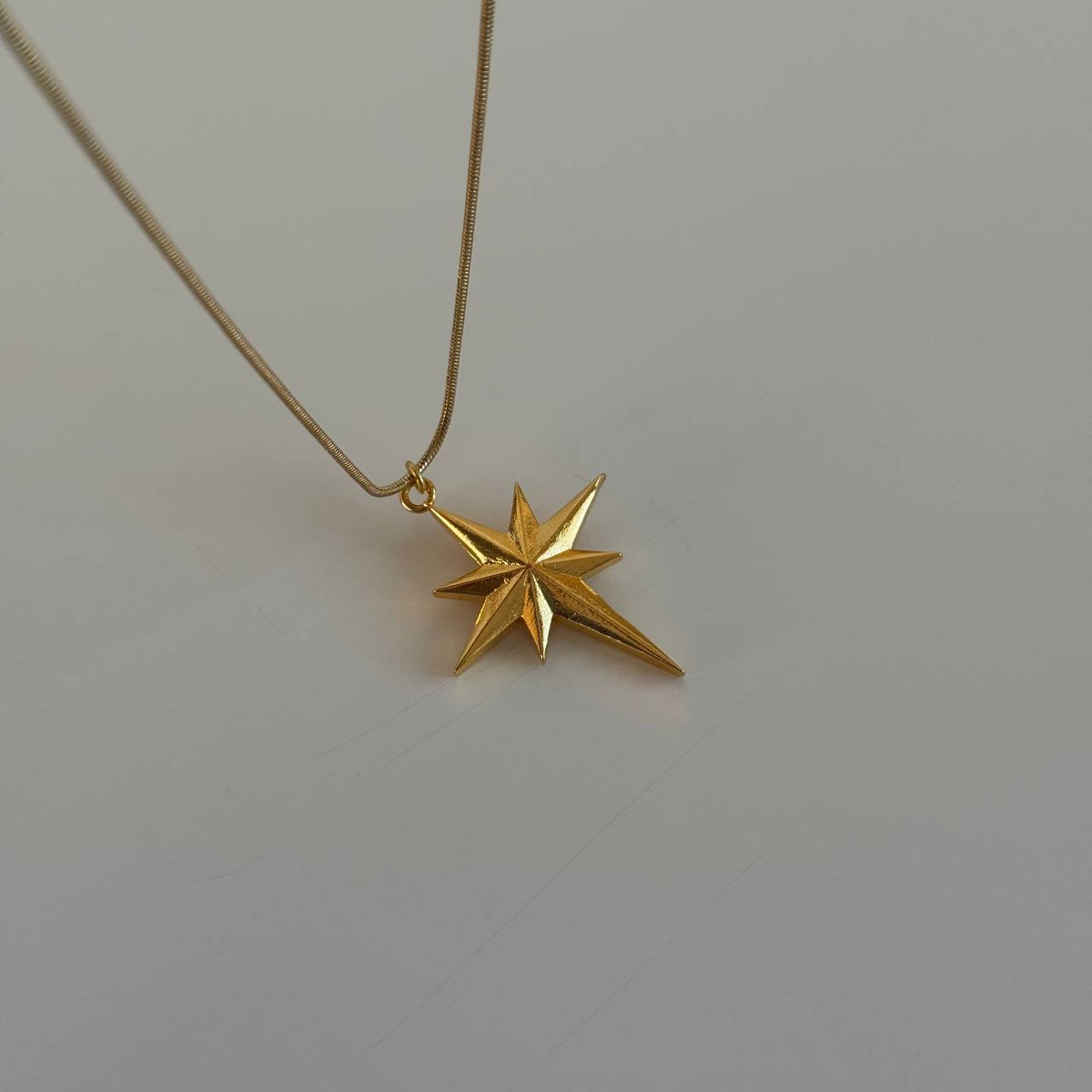 Kuzey Yıldızı Çelik Kolye