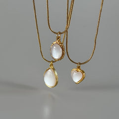 Çelik Bombe Kalp Kolye