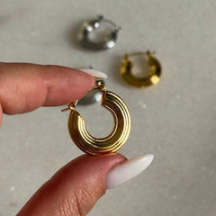 Basic Hoop Küpe