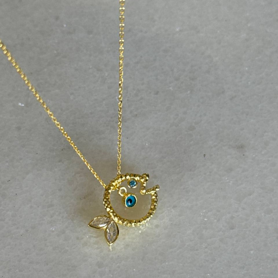 Nazar Balık Kolye / 925 Gümüş