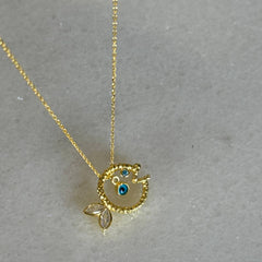 Nazar Balık Kolye / 925 Gümüş