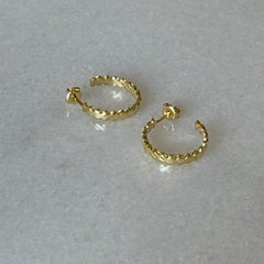 Zikzak Küpe /925 Gümüş