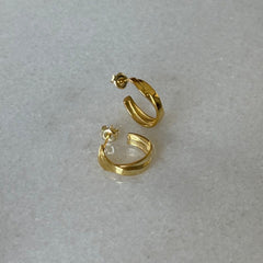 Sarmal Küpe / 925 Gümüş