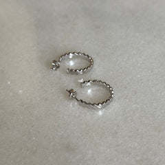 Zikzak Küpe /925 Gümüş