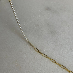 Yarı Suyolu Bileklik / 925 Gümüş