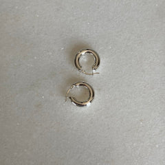 Basic Halka Küpe /925 Gümüş