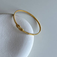 Düğüm Kelepçe / 925 Gümüş