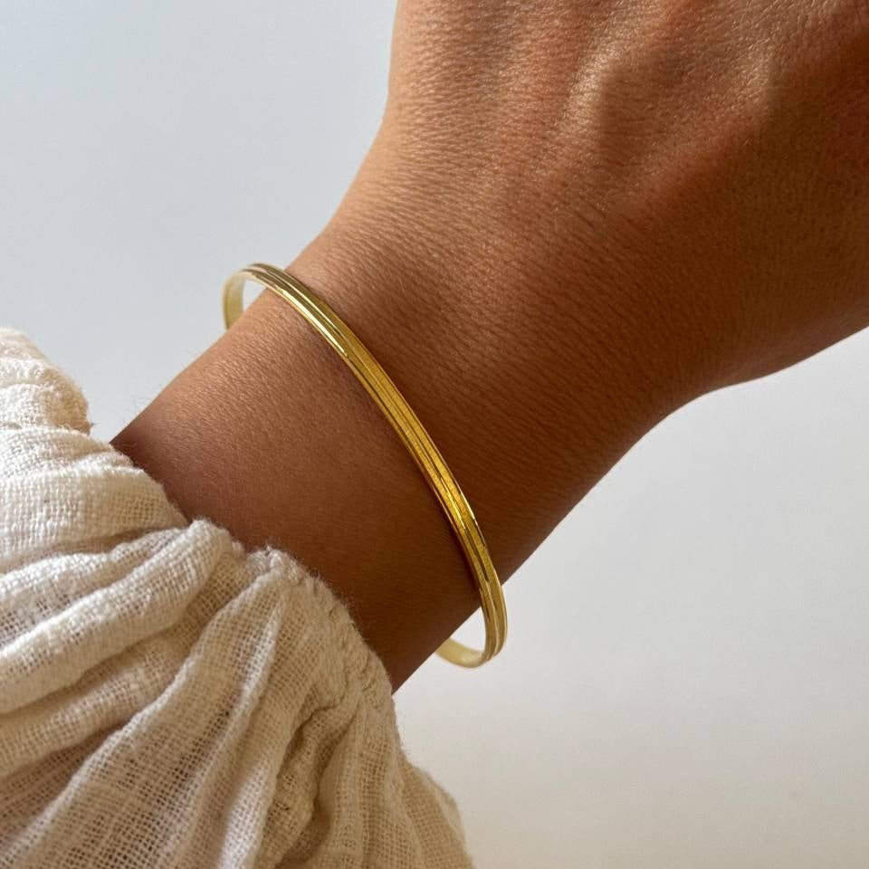 Şerit Kelepçe /925 Gümüş