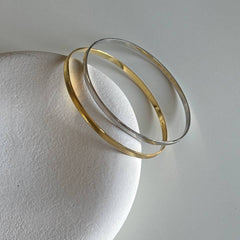 Çizgili Kelepçe /925 Gümüş