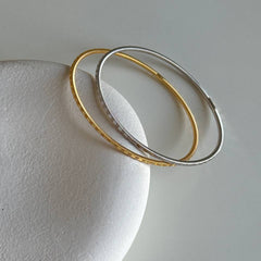 Alacalı Kelepçe /925 Gümüş