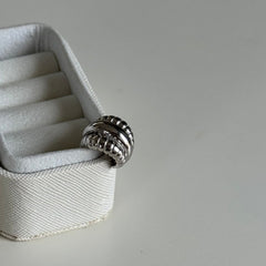 Üç Sıra Eaurcuff / 925 Gümüş