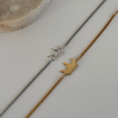 Kral-Kraliçe Çift Bileklik/925 Gümüş