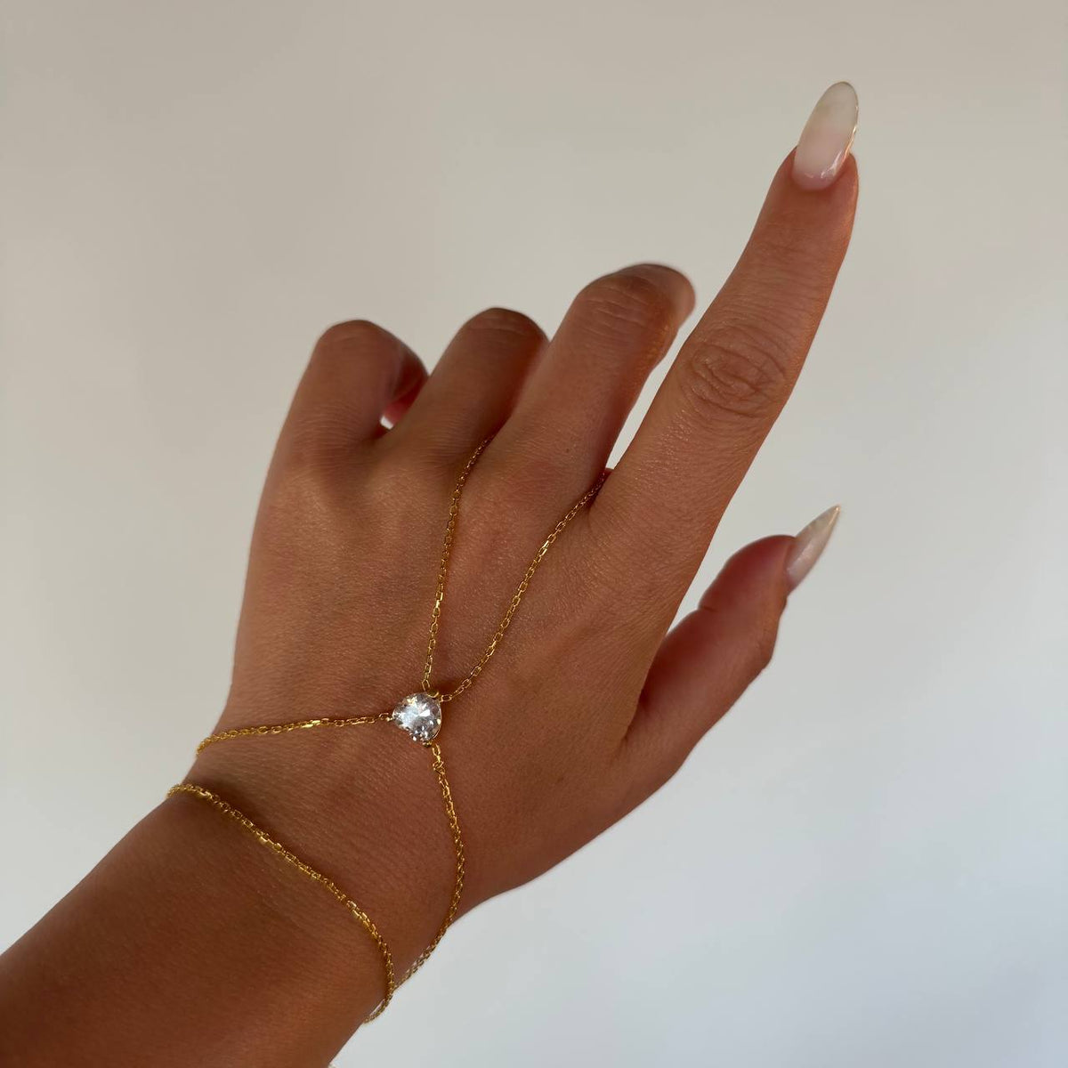 Tek Kristal Kalp Şahmeran / 925 Gümüş