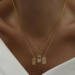 Kalp detaylı plaka / 925 Gümüş