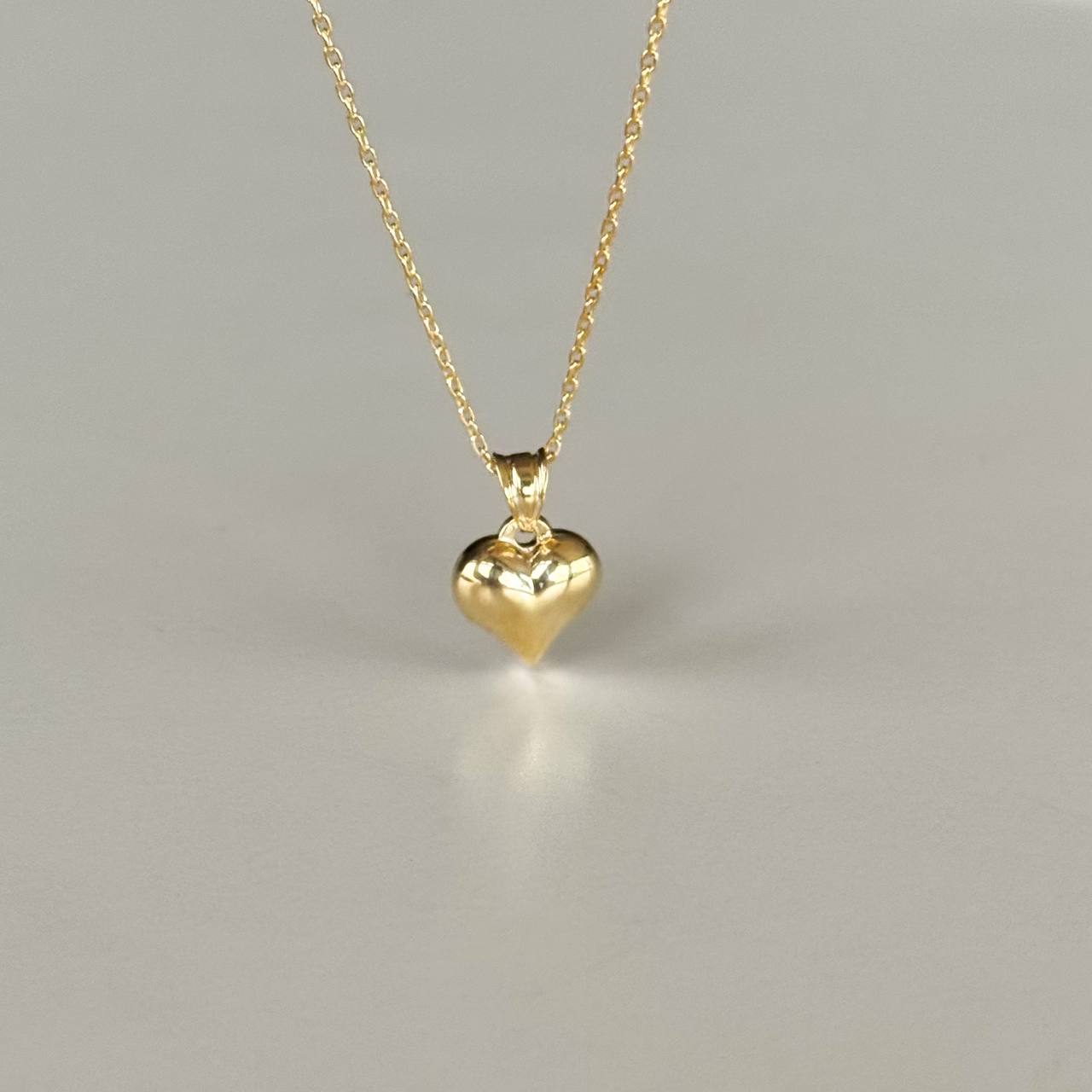 Minimal kalp kolye / 925 Gümüş