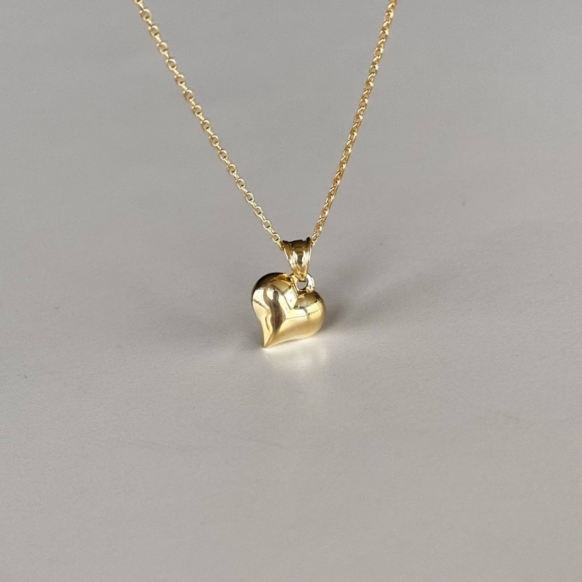 Minimal kalp kolye / 925 Gümüş