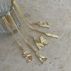 Büyük ışıltı harf kolye / 925 Gümüş