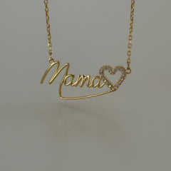 Mama-Kalp Kolye / 925 Gümüş